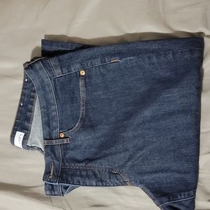 LOFT Curvy Skinny Slim Pocket Skinny Jeans Dark